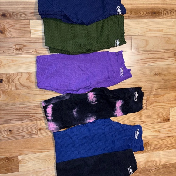 Booty by Brabants Ankle Pants - Purple Green Blue Black Pink